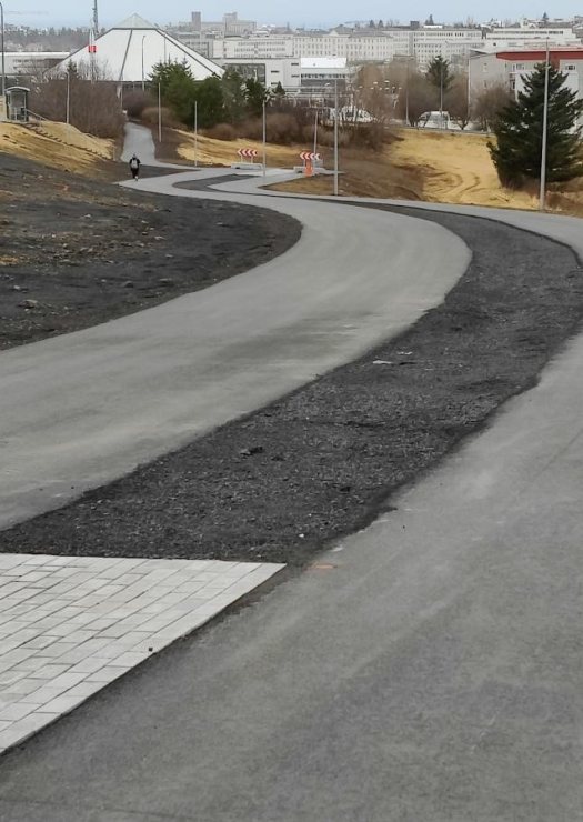 Gatnagerð og göngustígar
